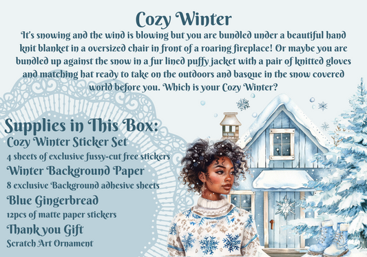 Monthly Exclusive Studio Crisalyn Sticker clearance - Cozy Winter - Studio Crisalyn