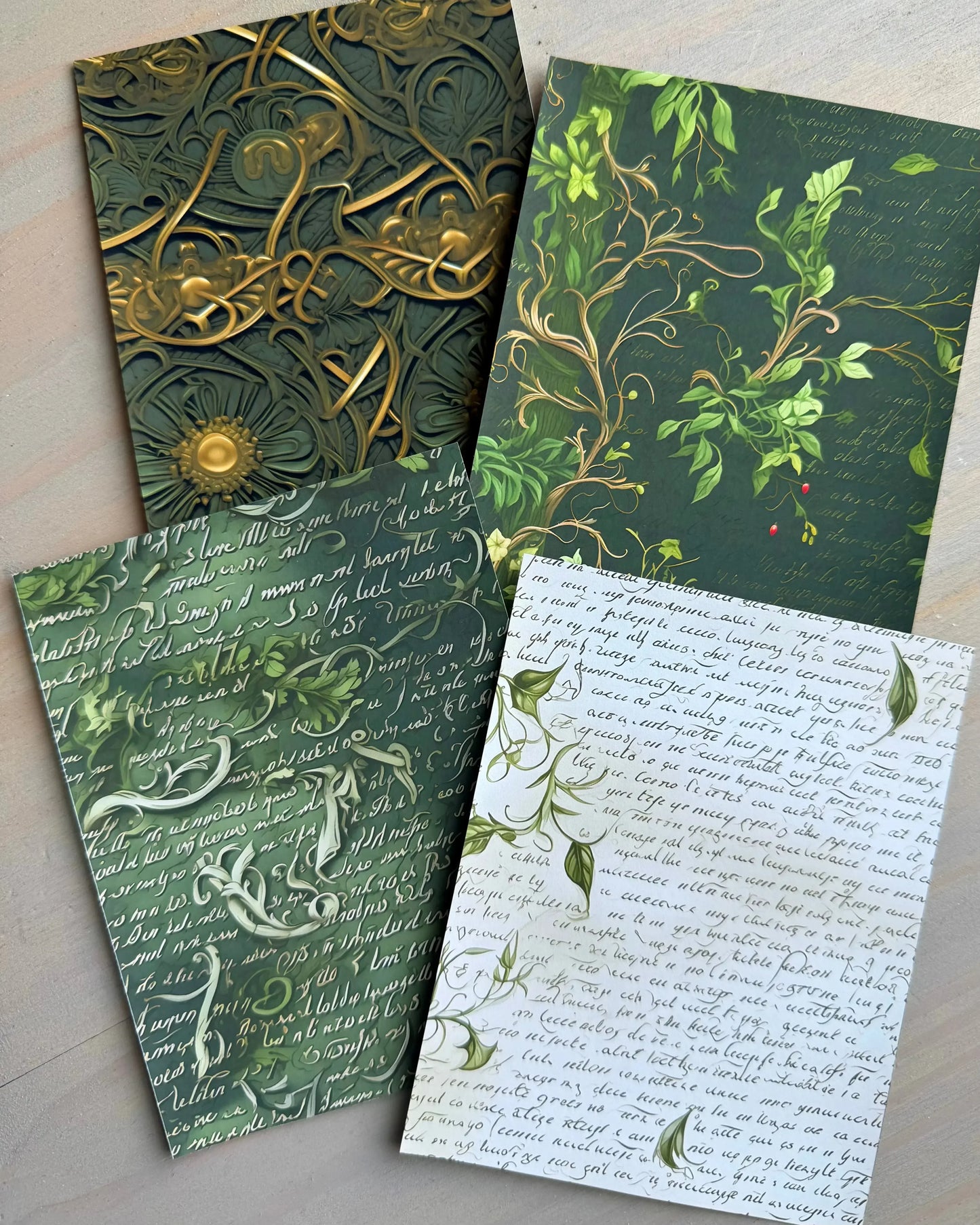 Deep in the Forest Backgrounds - Studio Crisalyn