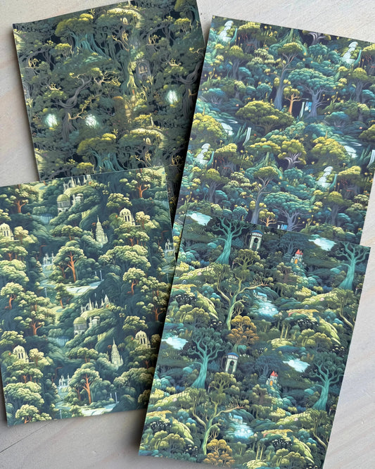 Deep in the Forest Backgrounds - Studio Crisalyn