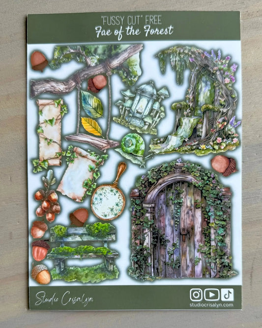 Fae of the forest Sticker sheet - Studio Crisalyn