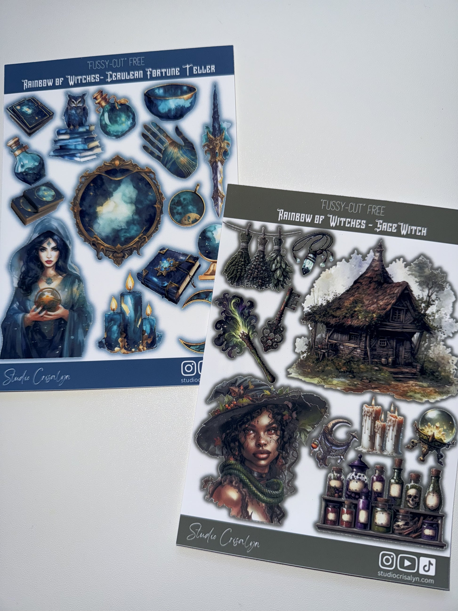 Rainbow Witches - Studio Crisalyn