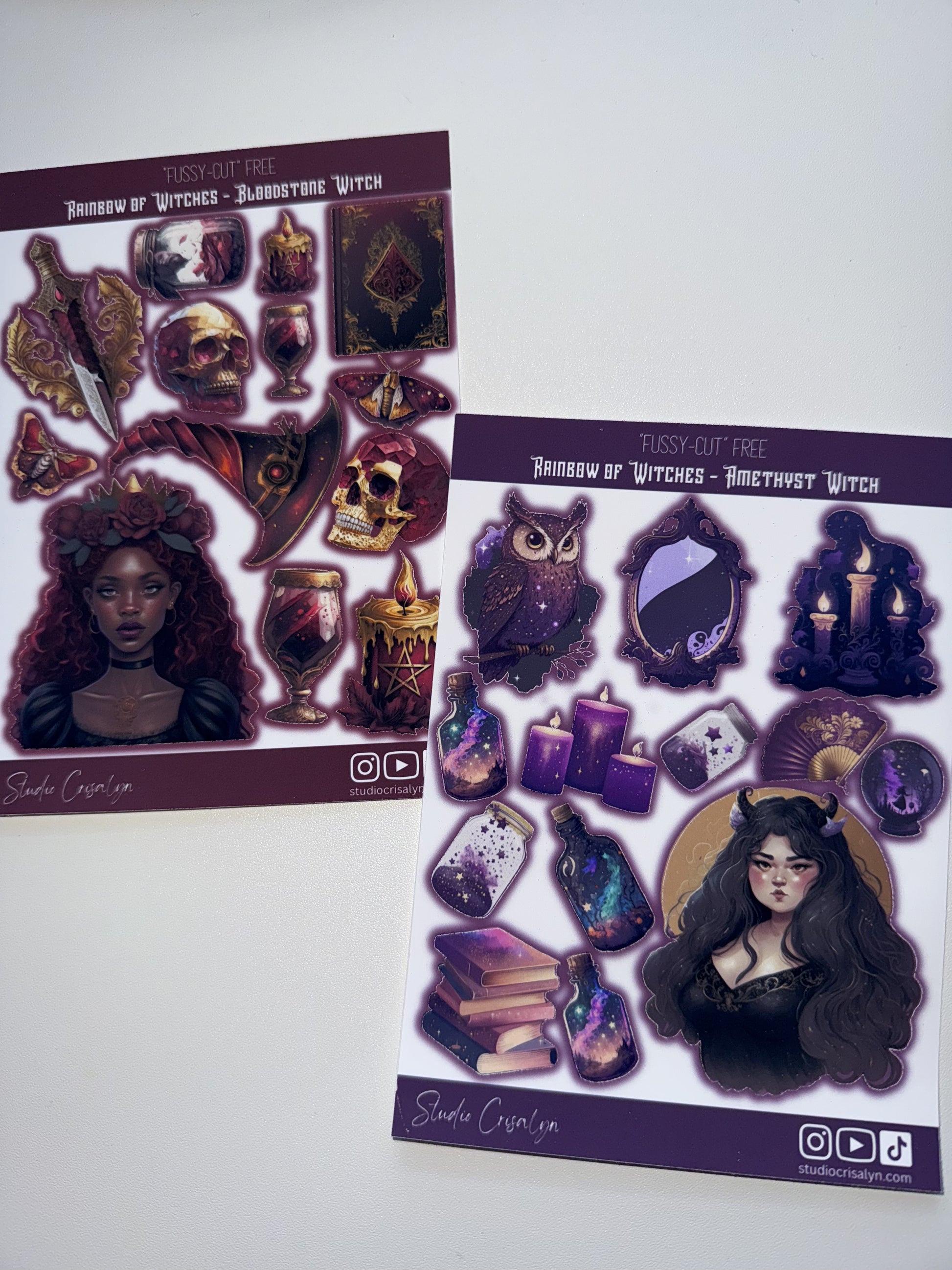 Rainbow Witches - Studio Crisalyn