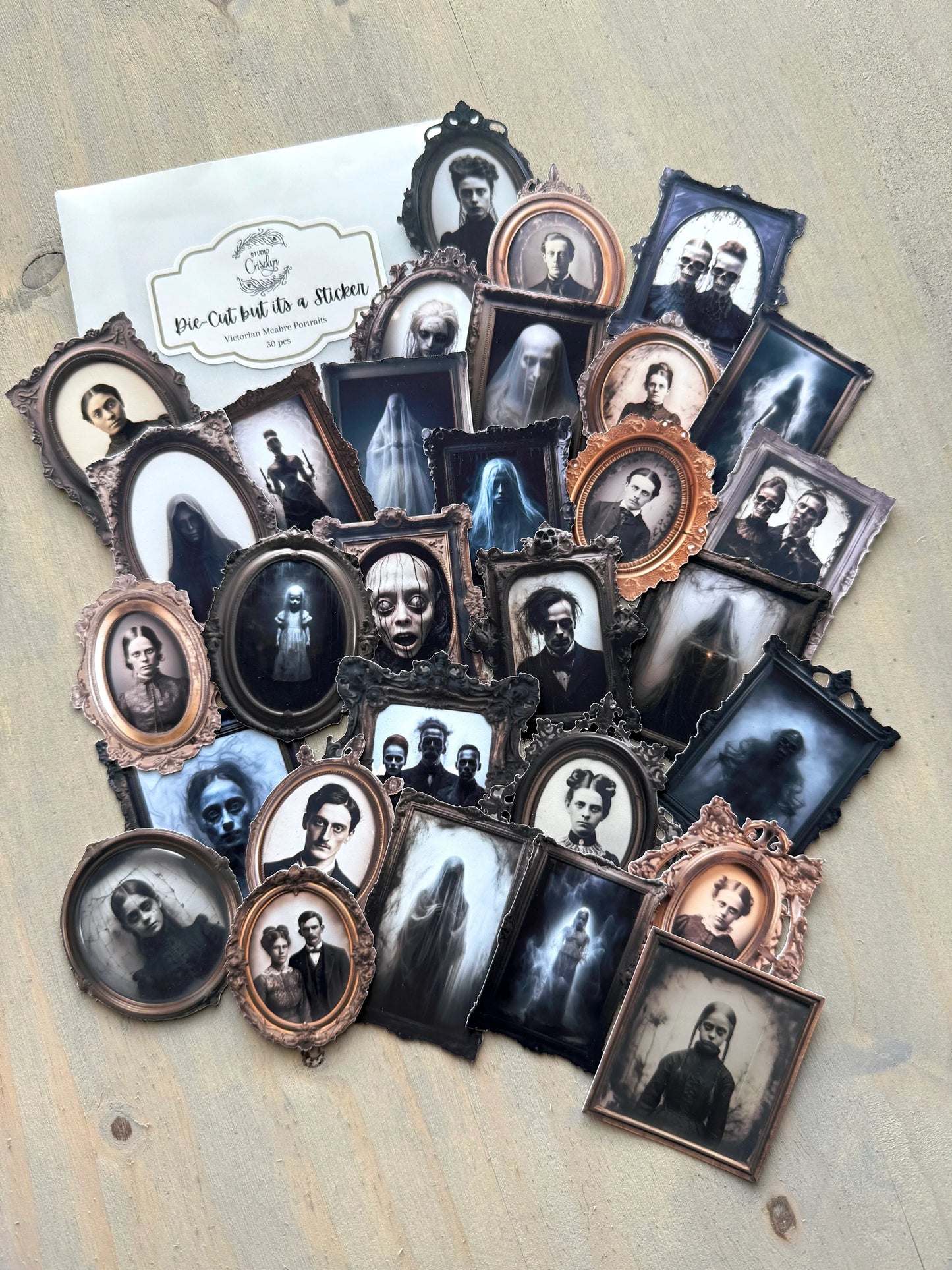 Die-Cuts Victorian Macabre Portraits
