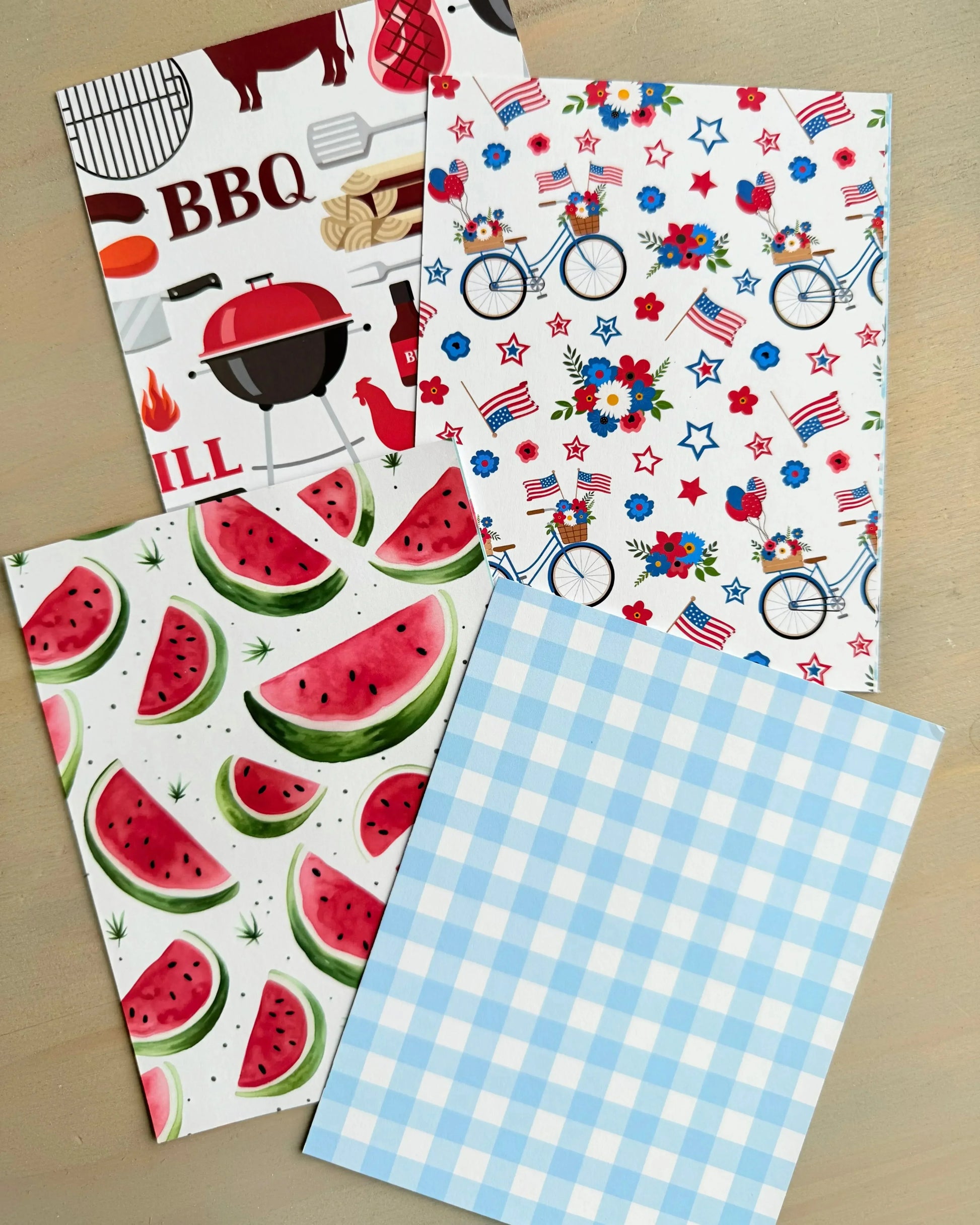 SC 2025 Patriotic- Red White and Blue BBQ - Studio Crisalyn