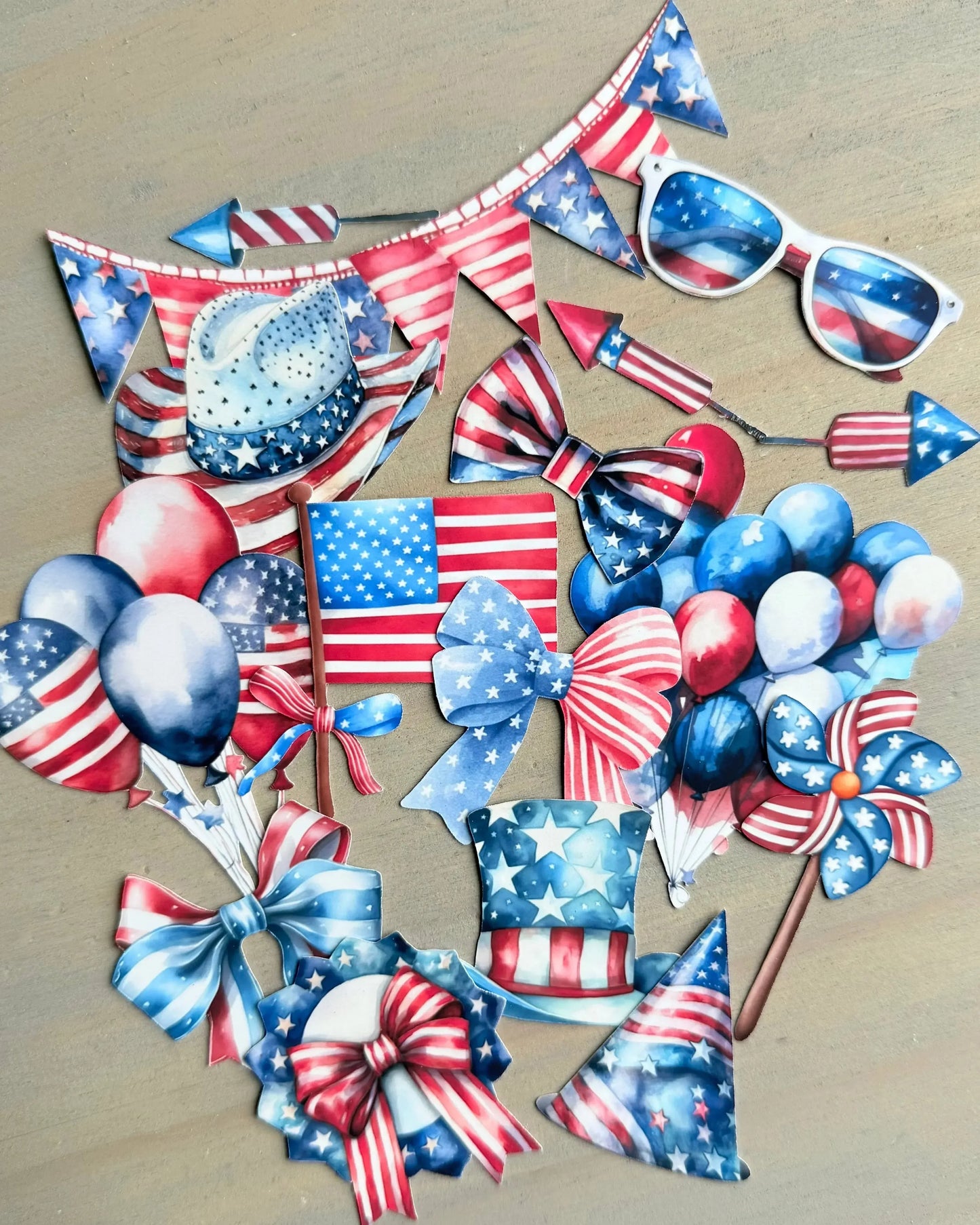 SC 2025 Patriotic- Red White and Blue BBQ - Studio Crisalyn
