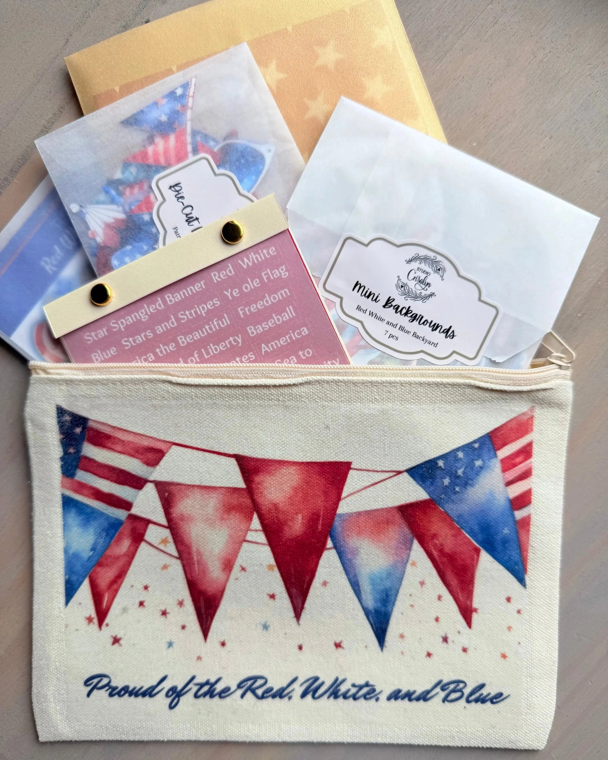 SC 2025 Patriotic- Red White and Blue BBQ - Studio Crisalyn