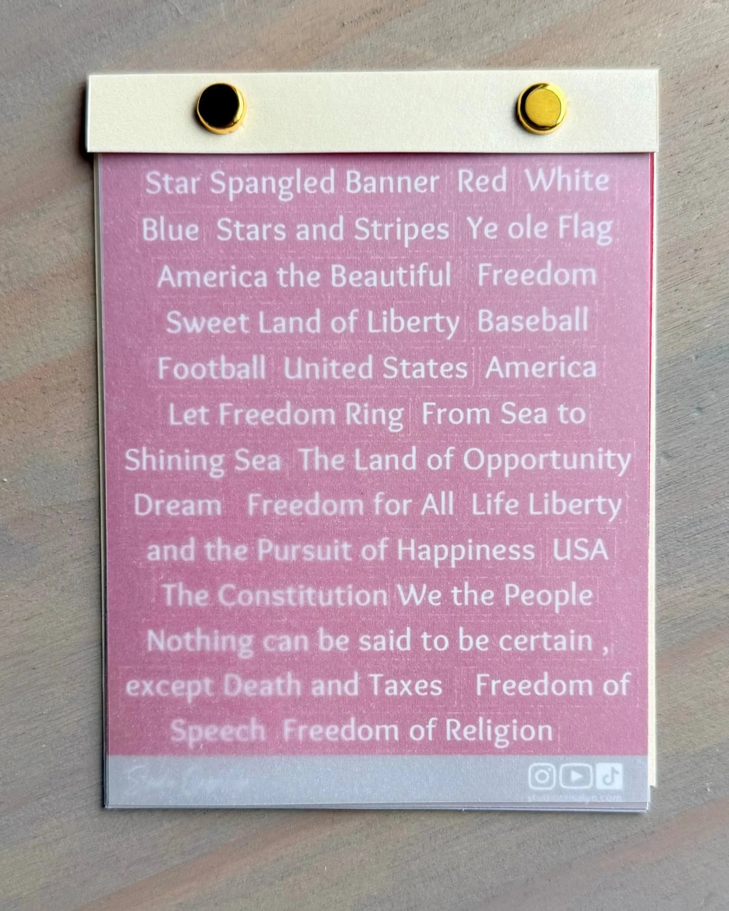 SC 2025 Patriotic- Red White and Blue BBQ - Studio Crisalyn