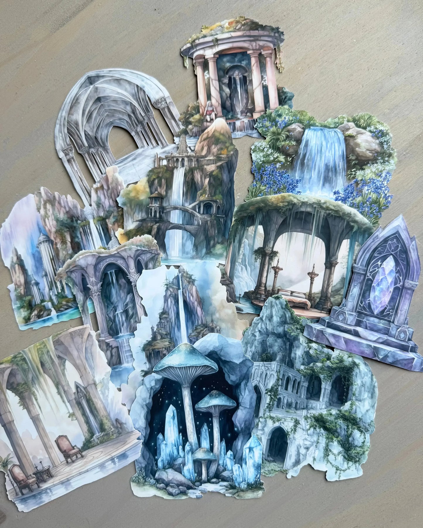 Mini Backgrounds - Rivendell - Studio Crisalyn