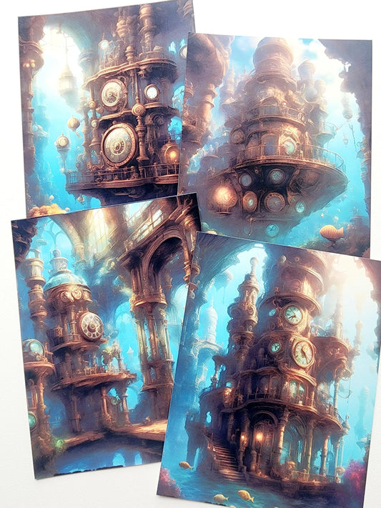 Atlantis Background - Studio Crisalyn