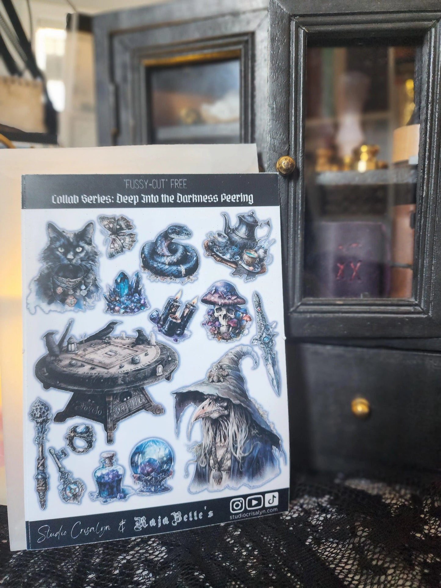 Deep Into Darkness Peering- Rajabelle's Collab - Studio Crisalyn