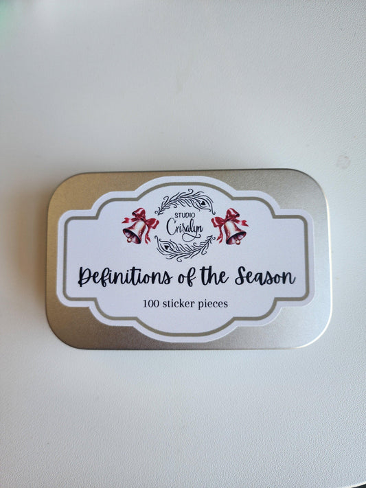 Definitions of the Season - Studio Crisalyn