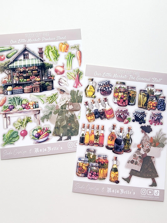 Farmers Market- Select 2 sets - Studio Crisalyn