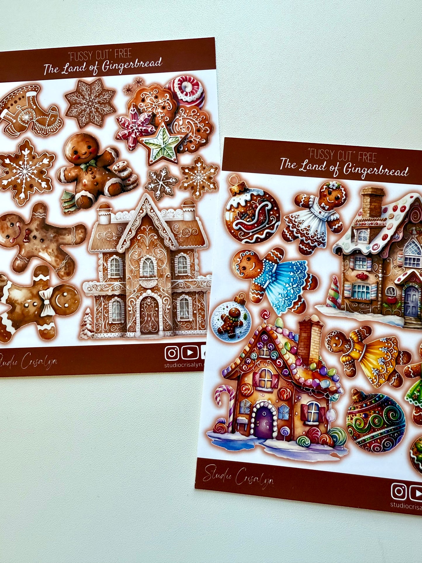 Sticker Sheet Set - The Land of Gingerbread