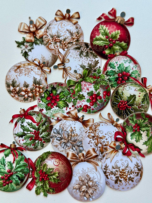 Matte Paper Stickers Ornaments