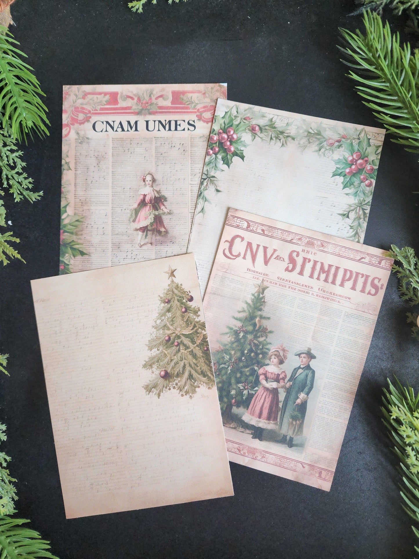 Christmas Newspaper - Studio Crisalyn