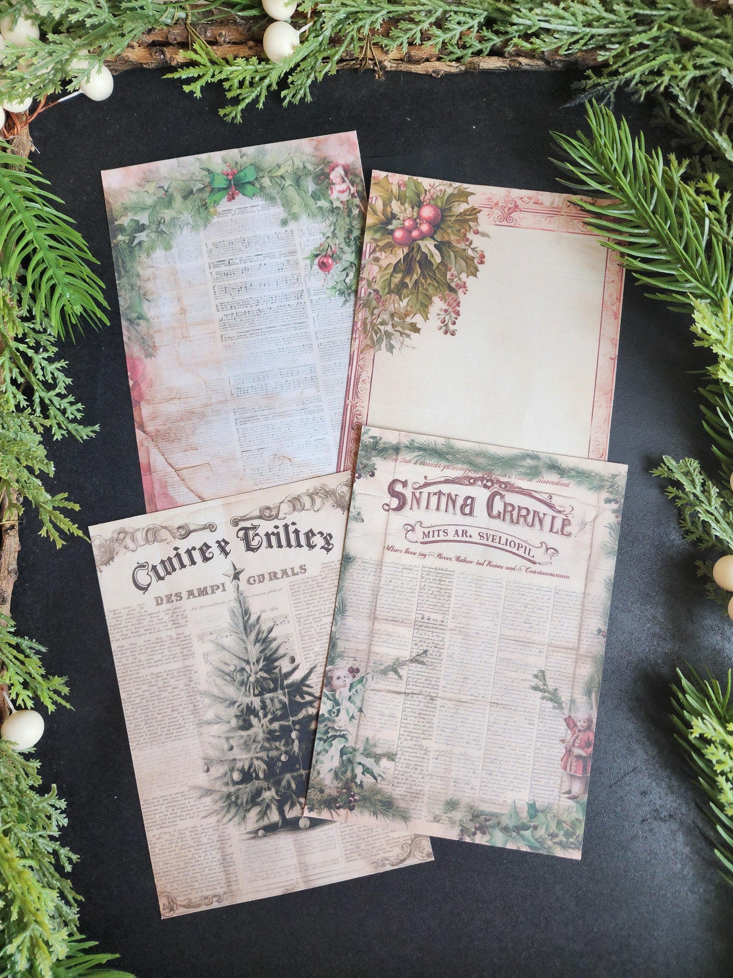 Christmas Newspaper - Studio Crisalyn