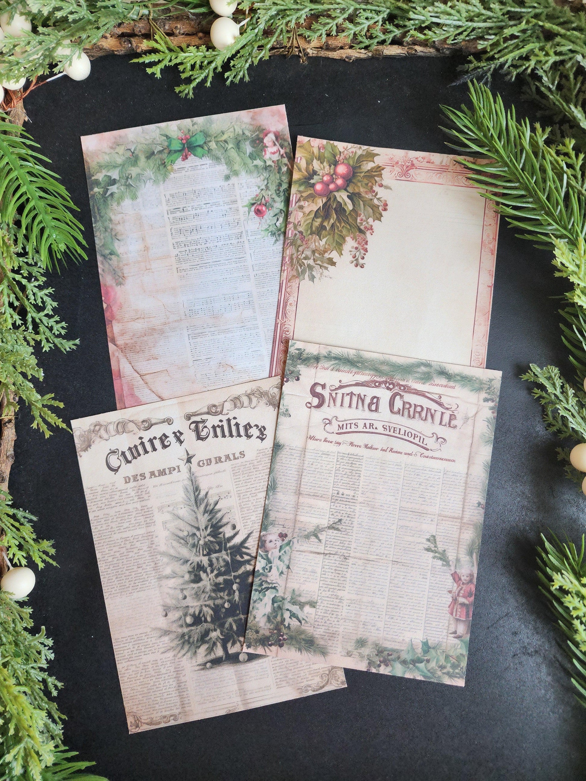 Christmas Newspaper - Studio Crisalyn