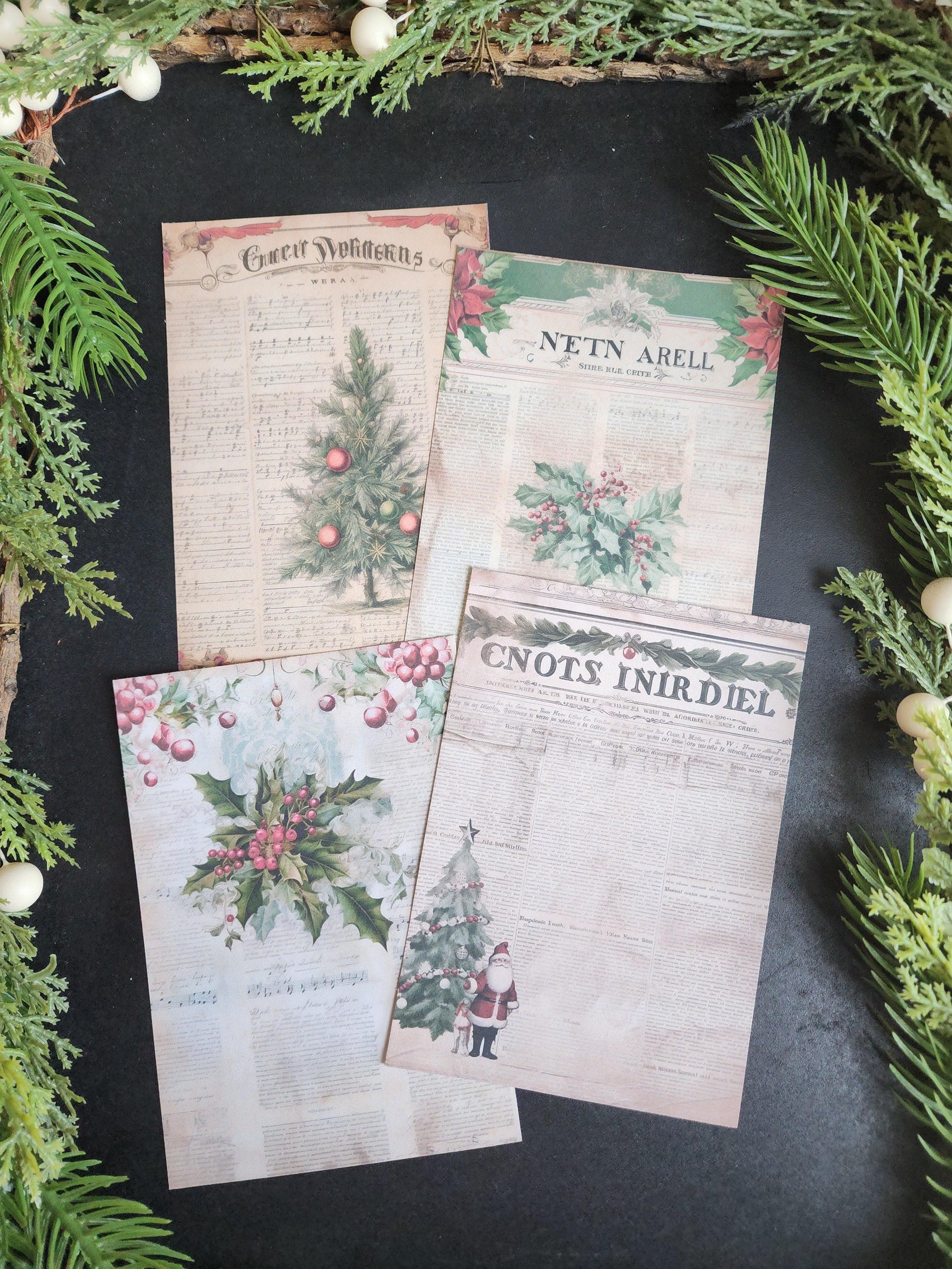Christmas Newspaper - Studio Crisalyn