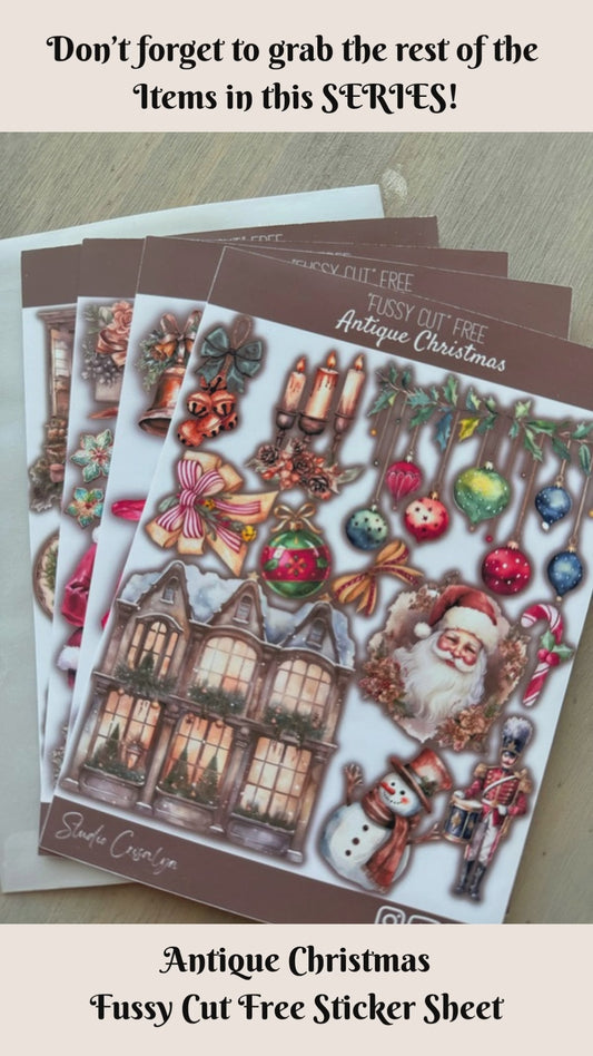 Christmas Vintage Labels