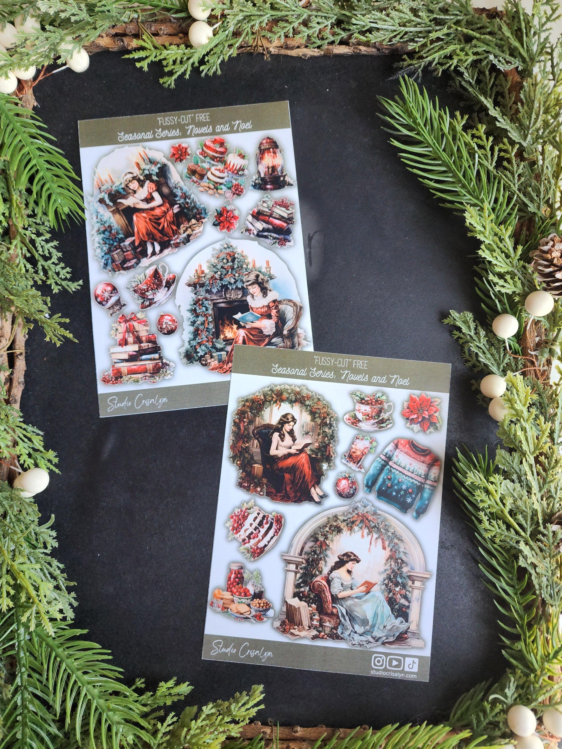 Seasonal Series-Novels and Noel 2023 - Studio Crisalyn