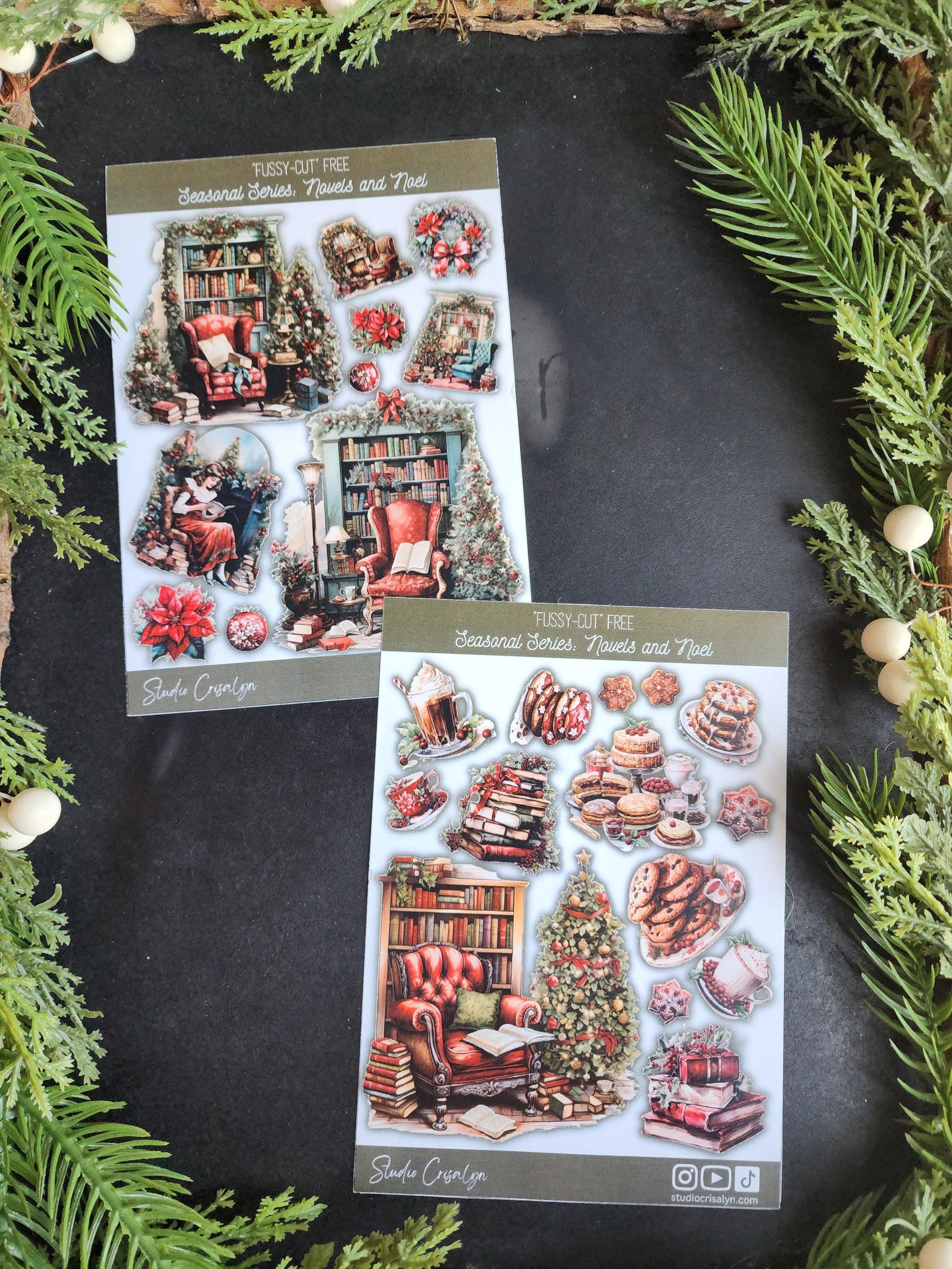 Seasonal Series-Novels and Noel 2023 - Studio Crisalyn